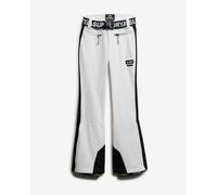 Superdry Luxe Ski trousers white black Women - L