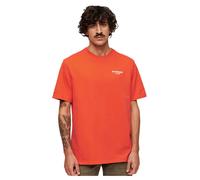 Superdry Luxury Sport Loose Short Sleeve T-shirt Red M Men