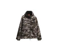 Superdry, M5012100A MTN WINDBREAKER JACKET Dark Grey Tiger Camo XL MAN