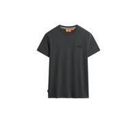 Superdry Male-Adult Essential Logo Emb Tee T-Shirt, Eclipse Navy/Olive Feeder, L