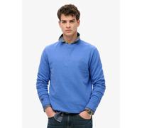 Superdry male Cotton Rich Essential Logo Sweatshirt - Blue, Beige,Blue