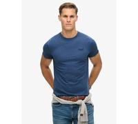 Superdry male Slim Fit Pure Cotton Crew Neck T-Shirt - Blue, Light Blue,Blue