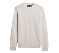 Superdry Men’s Cotton Texture Jumper Sweater, Crew Neck, Casual