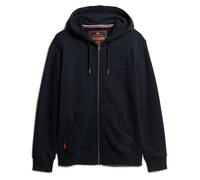 Superdry Men Zip Hoodie Essential Logo, Hood, Solid, Casual Sweat Jacket