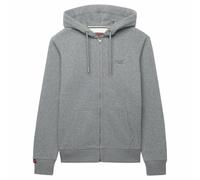 Superdry Men Zip Hoodie Essential Logo, Hood, Solid, Casual Sweat Jacket