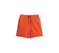 Superdry Men's 17 Inch Premium Swimming Shorts with Embroidery, Denim Co Rust Orange, M