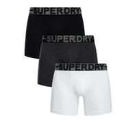 Superdry M3110476a Boxers 3 Units White,Black XL Men