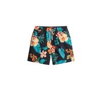Superdry Men's 43 cm Long Swimming Shorts with Hawaiian Print
