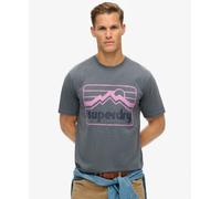 Superdry Mens 90S Terrain Graphic T-Shirt