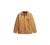 Superdry Men's A1-Casual Jacket, Denim Co Tobacco Brown, S