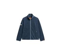 Superdry Men's Active Full Zip Fleece Jacket, Lauren Navy, XXL