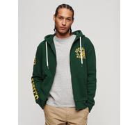 Superdry Mens Athletic College Graphic Zip Hoodie