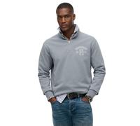 Superdry Athletic Ess Half Zip Sweatshirt Grey M Men
