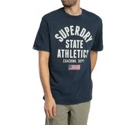 Superdry, T. Shirt Athletic ESS Tee, M1012176A, Charcoal, 2XL, Man, Adult