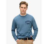 Superdry Athletic Printed Sweatshirt Blue S Men