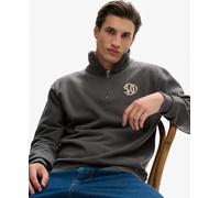 Superdry Mens Athletic Sd Co Half Zip Sweatshirt