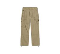 Superdry Men's Baggy Cargo Trousers, Dress Beige, 32 W/32 L