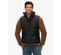 Superdry Mens Black Puffer Gilet
