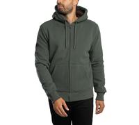 Superdry Men's Borg Lined Zip Hoodie, Green