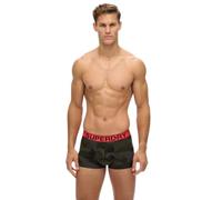 Superdry Men's Boxer Shorts Pack of 2, Black/Camo, XL