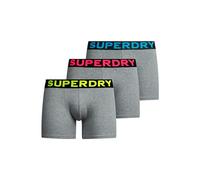Superdry Men's BOXER TRIPLE PACK Boxer Shorts, Noos Grey Marl,