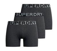 Superdry M3110452c Boxers 3 Units Grey S Men