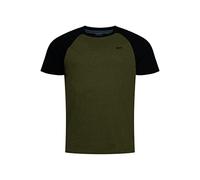 Superdry Men's Camiseta Bordada Shirt, Green, L