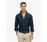 Linen shirt Superdry Bleu S