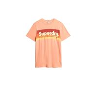 Superdry Men's Casual Terrain T-Shirt with Stripes and Logo