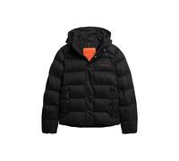 Superdry Men's Chaqueta Acolchada Jacket, Black, XXL