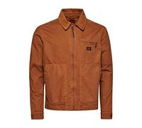 Superdry Men's Chaqueta Casual Baby Jacket, Denim Co Brown Tobacco, L