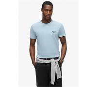 Superdry Men's Essential Logo EMB T-Shirt, Blue