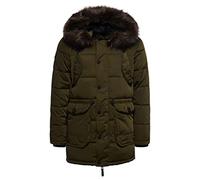 Superdry Men's Chinook Parka 2.0, Khaki, XXL