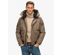 Superdry Mens City Tweed Padded Bomber Jacket