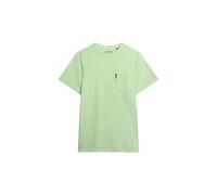 Superdry Men's Classic Essential Pocket T-Shirt, Washed Ash Green, M