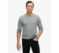 Classic long-sleeved T-shirt Superdry Essential Blue M