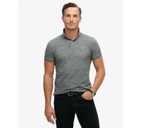 Superdry Classic Pique Short Sleeve Polo Grey S Man