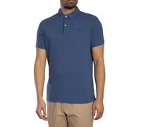 Superdry Men's Classic Pique Polo Shirt, Blue Bay, 3XL