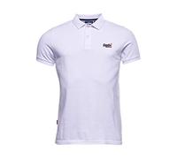 Superdry Men's CLASSIC PIQUE S/S POLO T-Shirt, Optic, XXX-Large