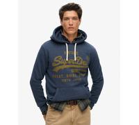 Superdry Mens Classic Vintage Logo Graphic Hoodie