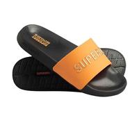 Superdry Code Logo Vegan Slides Orange,Black EU 42-43 Men