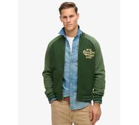 Superdry Mens College Graphic Jersey Bomber Jacket