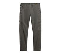 Superdry Men's core Cargo Pant, Charcoal, 32W x 32L