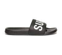 Superdry Men's Core Graphic Pool Slide Sandal, Black, 8 UK