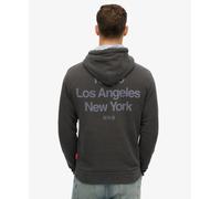 Superdry Core Logo City Hoodie Black,Grey M Men