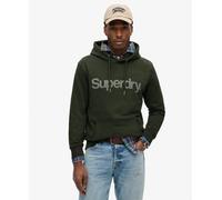 Superdry Core Logo City Hoodie, Army Khaki