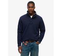 Superdry Mens Cotton Classic Pique Half Zip Sweatshirt