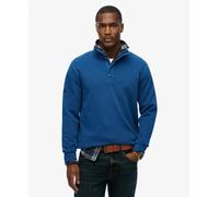 Superdry Mens Cotton Classic Pique Half Zip Sweatshirt