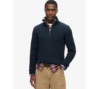 Superdry Mens Cotton Classics Half-Zip Knitted Jumper