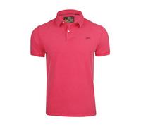 Superdry Classic Pique Short Sleeve Polo Red,Pink L Man